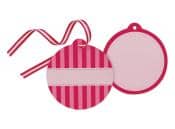 Tags- Stripe Red/Pink