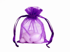 Organza Bag- Purple