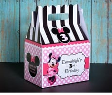 BOX- Gable Minnie Mouse