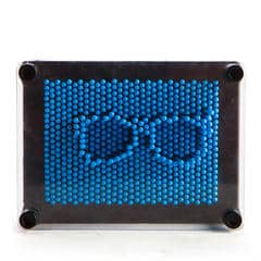 Pin Art- Neon Blue
