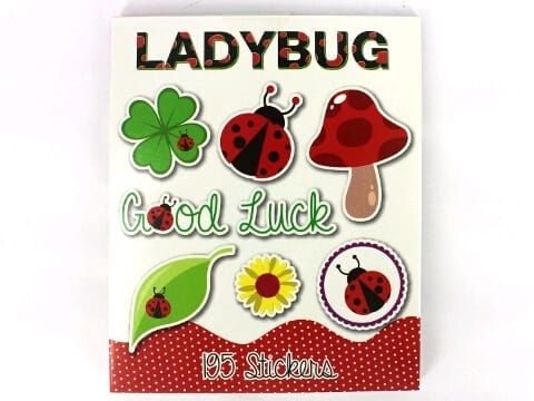 Sticker Book- Ladybug