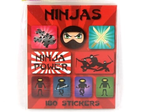 Sticker Book- Ninja